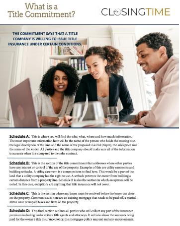 What is a Title Commitment